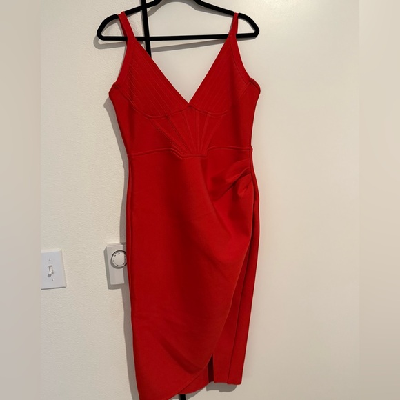 Red dress - scuba material - Picture 1 of 5